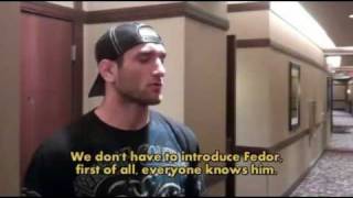 Adlan Amagov predicts Fedor vs Hendo [upl. by Reich]