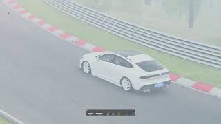 Tme attack в asseto corsa c changan UNIV под случайную музыку [upl. by Laidlaw]