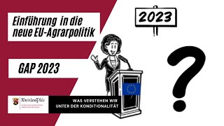 Einführung in die neue EUAgrarpolitik Die GAP 2023 [upl. by Refinnaej]