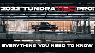 2022 Tundra TRD Pro EVERYTHING YOU NEED TO KNOW [upl. by Clementis]