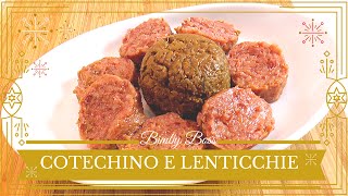 Cotechino e Lenticchie  Bimby TM6  TM5 TM31  Thermomix [upl. by Alvira]