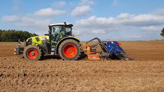 Weizen Säen 2020 mit Claas Arion 420und Nordsten NS 3025 [upl. by Hector]