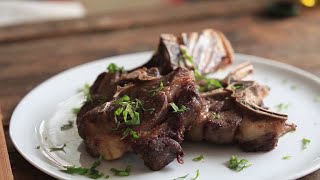 SearRoasted Lamb Loin Chops [upl. by Salakcin]