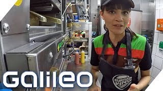 So hart ist der Job in einem Fastfood Restaurant  Galileo  ProSieben [upl. by Ange251]