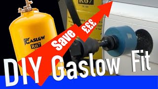 Fitting and costs of adding a refillable gas cylinder with Gaslow to a Motorhome [upl. by Halak]