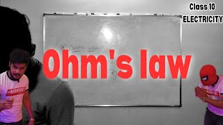 Ohms law  Electricity  Class 10  NODOUBT CLASSES [upl. by Tennies149]