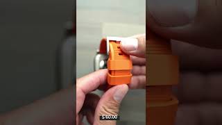 NOMAD Rugged Band for Apple Watch Ultra in Ultra Orange  UNBOXING [upl. by Elysha]