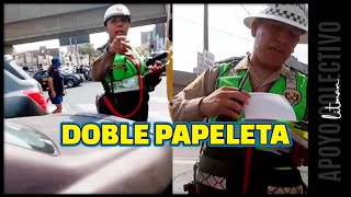 DOBLE PAPELETA A CONDUCTOR [upl. by Beckett]