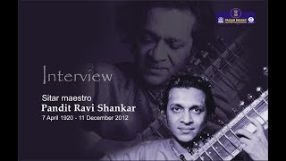 Interview with Pt Ravi Shankar  Sitar Maestro [upl. by Ellatsyrc396]