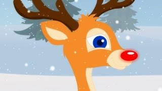 Rudolph The Red Nosed Reindeer  Christmas Carols For Kids With Lyrics [upl. by Adlin127]