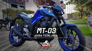 NOVA MT03 2023 AZUL RACING BLUE 🔵 [upl. by Eidderf]