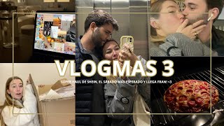 VLOGMAS 3 SÚPER HAUL DE SHEIN HOME Y LLEGA FRAN Carlota Grande♡ [upl. by Nancey]