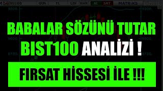 FIRSAT HİSSESİ BU HİSSE 100 HO ÜSTÜ BOMBA POTANSİYEL BIST100 BIST30 ANALİZİ İLE [upl. by Rosene]