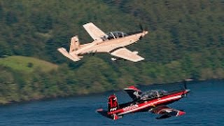 Beechcraft texan TC6 and AT6 low level flying photoshoot Mach loop [upl. by Jallier107]