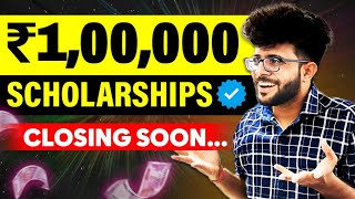 8 Amazing Scholarships for Students  Free to Apply  Benefits upto 100000 🤑🔥 [upl. by Even]