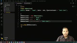 Membuat Class Objek dan Properti pada PHP [upl. by Aihsatan]