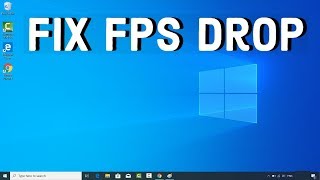 How To Fix FPS Drop While Gaming in Windows 10 [upl. by Brieta]