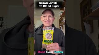 Surprising Benefits of Brown Lentils in CGM Testing [upl. by Kcaz]