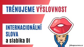 Trénujeme výslovnost internacionální slova a slabika di [upl. by Krissy]