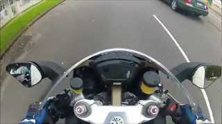 2013 Ducati 848 EVO Corse SE First ride [upl. by Nyrek]