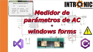 Medidor de parámetros de AC  aplicación de Windows [upl. by Swainson]