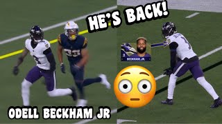 Odell Beckham Jr Highlights Vs Chargers 🔥 Ravens vs Chargers 2023 highlights [upl. by Etiragram]