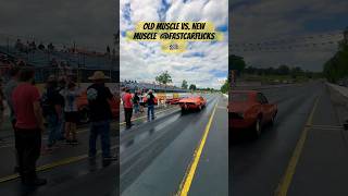 Old American Muscle Took It to the Drag Camaro Good Run 🏁musclecar dragrace racecar shorts [upl. by Ob570]