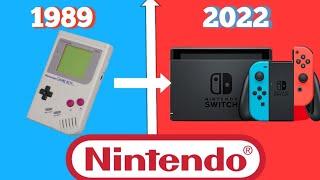 Evolution of Nintendo 19772022 [upl. by Htiaf]