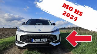 Test MG HS 2024  Umí Číňané udělat spalovací motor  CZSK  Recenze [upl. by Naaitsirhc]