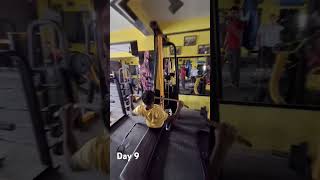 Day 9 of gym 30 Day body challenge gym gymmotivation workoutchallange workout shorts vlog [upl. by Novat]