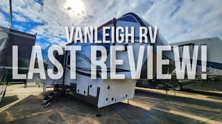 LAST VanLeigh Fifth Wheel REVIEW Ultra Short Ultra Luxury Vilano 320GK [upl. by Rosalee659]