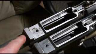 308 vs WSM Winchester M70 receiver comparison V1wmv [upl. by Thurmann]