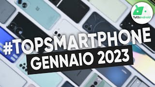 MIGLIORI Smartphone GENNAIO 2023 tutte le fasce di prezzo  TopSmartphone [upl. by Vanya]