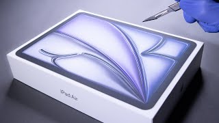 iPad Air M2 11quot 2024 Unboxing and Camera Test  ASMR [upl. by Leunas]