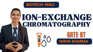 IONEXCHANGE CHROMATOGRAPHY  ANALYTICAL TECHNIQUES  AKTUDigitalEducationUP BIOTECHWALI [upl. by Ainaled]