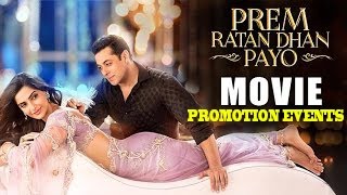 Prem Ratan Dhan Payo Movie 2015  Salman KhanSonam Kapoor  Full Promotional Events Video [upl. by Llehsram78]