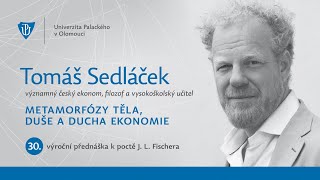 Fischerovská přednáška  Tomáš Sedláček [upl. by Odirfliw]