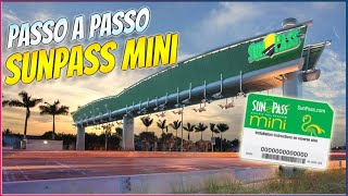 COMO CADASTRAR SUNPASS MINI PASSO A PASSO [upl. by Yllod]