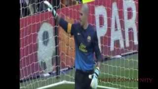 Victor Valdés  Best Saves 2013 [upl. by Akessej]