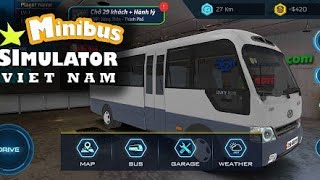 Gameplay of Minibus simulator Vietnam full gameplay  Ultra HD gameplay [upl. by Odericus]