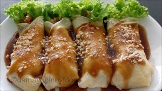 The Best Lumpiang SariwaFresh Lumpia  demayopinoyfoods [upl. by Wehtam815]