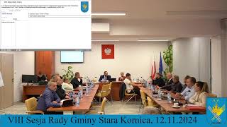 VIII Sesja Rady Gminy Stara Kornica [upl. by Rillings946]