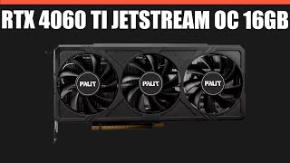 Видеокарта Palit GeForce RTX 4060 Ti JetStream OC 16GB [upl. by Pilihp]