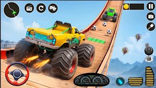 Monster Truck Mega Ramp 2023 – Android Gameplay [upl. by Agee]