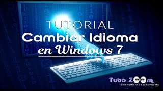 Cambiar Idioma en Windows 7 Starter Home Basic Home Premium Profesional [upl. by Cesaria]