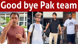 Not a single Pak fan came to say good bye Pak cricketers [upl. by Verina]