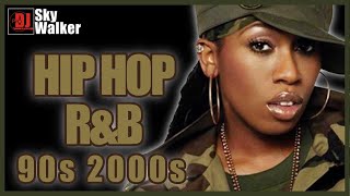 90s 2000s Hip Hop RampB Old School Music Mix  DJ SkyWalker [upl. by Ahsinahs89]