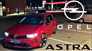 New Opel Astra 2022 15 Diesel 130 Hp  Night POV Review [upl. by Urbain]