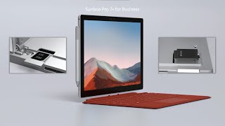 Microsoft Surface Pro 7 with LTE Advanced  First Look at Design Specs and Internals [upl. by Llewol46]