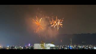 fireworks in luton Wardown Park Play Area  2 November 2024  United Kingdom [upl. by Amrac618]